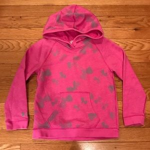 Girls Size XS Lightweight Pink UA Sweatshirt
